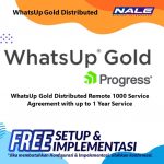 WhatsUp Gold Distributed Remote 1000 Service Agreement with up to 1 Year Service
