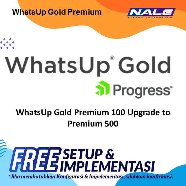 Slide1 WhatsUp Gold Premium 100 Upgrade to Premium 500 - Gambar 1