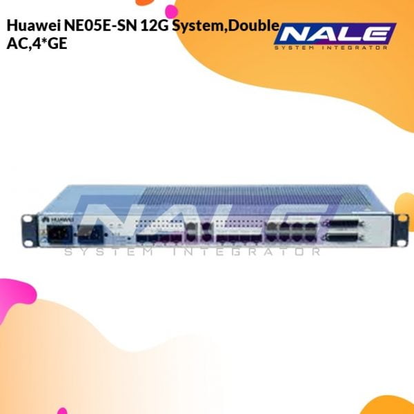 Huawei NE05E-SN 12G System,Double AC,4*GE