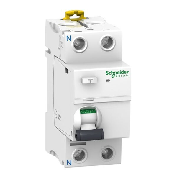 Schneider Acti 9 iID - RCCB - 2P - 40A - 30mA - type AC (A9R71240)